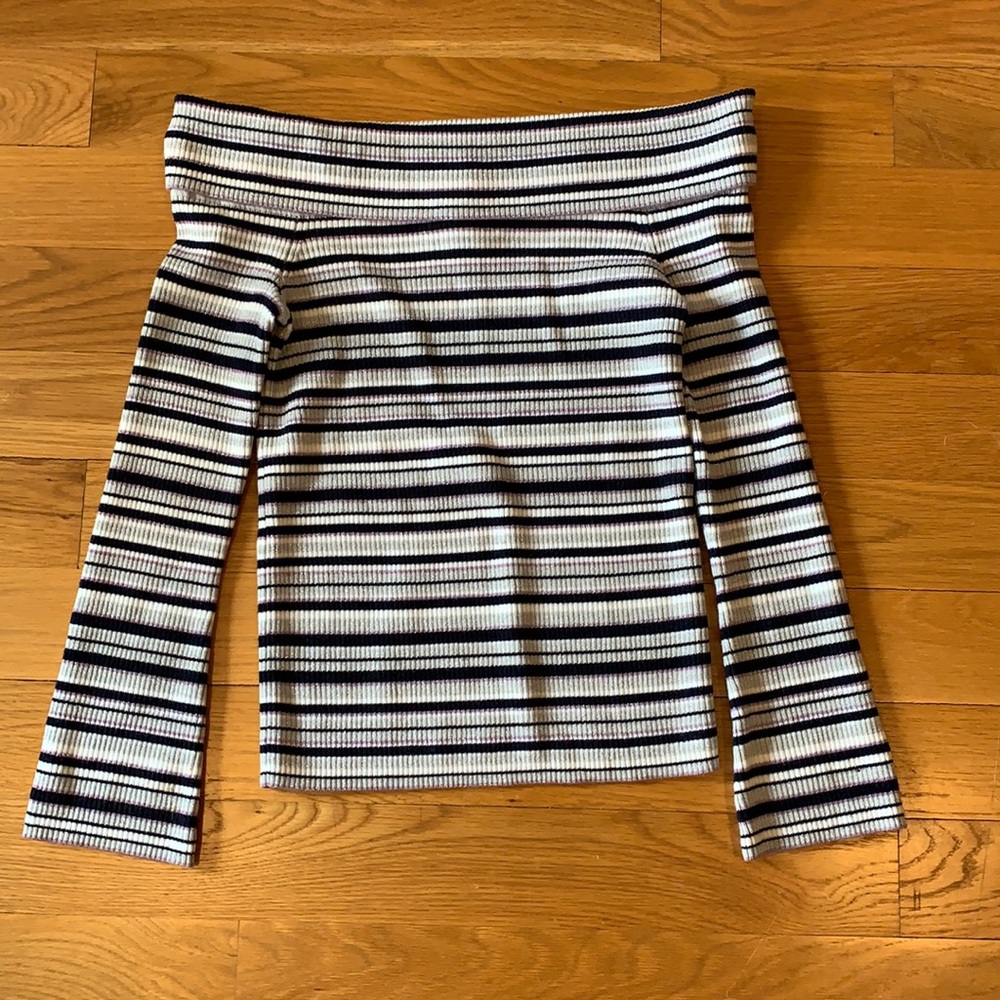 Club Monaco off the shoulder sweater